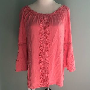 Pink blouse